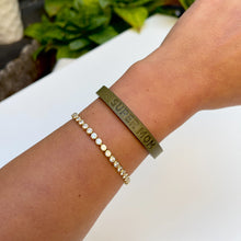 Load image into Gallery viewer, KAYKAY - Edge Painted Personalized Bracelet
