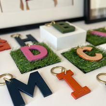 Load image into Gallery viewer, Personalized Initial Keychain A to M
